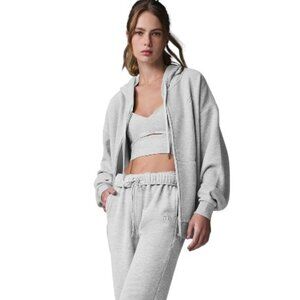 NWOT Alo Yoga Accolade Full Zip Hoodie